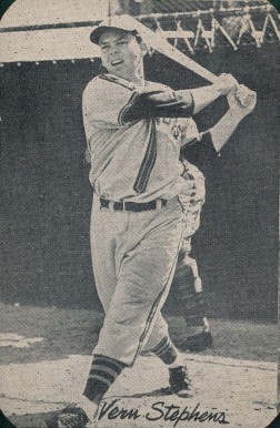 1947 Bond Bread Vern Stephens # Baseball Card