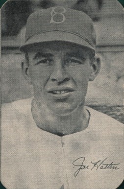 1947 Bond Bread Joe Hatten # Baseball Card