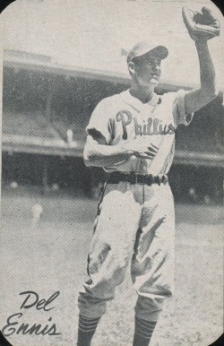 1947 Bond Bread Del Ennis # Baseball Card