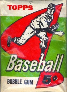 1958 Topps Wax Pack #WP Baseball Card