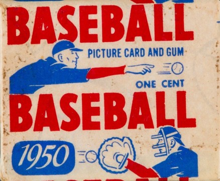 1950 Bowman Wax Pack #WP Baseball Card