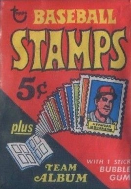 1969 Topps Stamps Wax Pack #WP Baseball Card