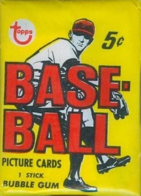 1968 Topps Wax Pack #WP Baseball Card