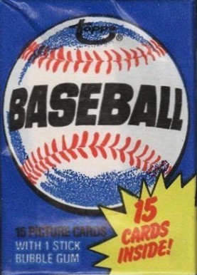 1980 Topps Wax Pack #WP Baseball Card