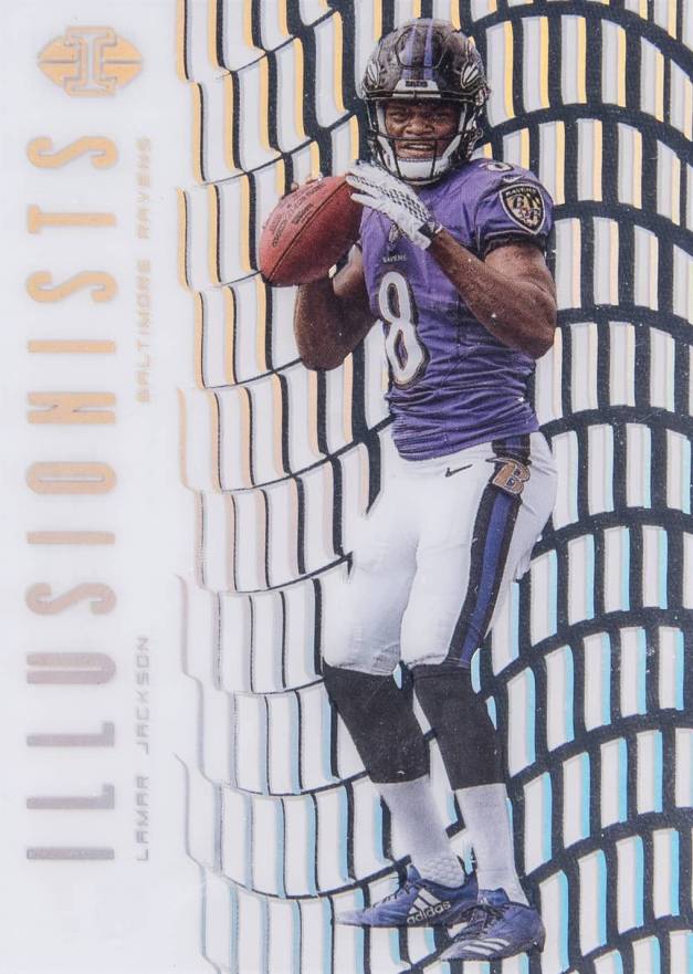 2018 Panini Illusions Illusionists Lamar Jackson #ILL-LJ Football Card