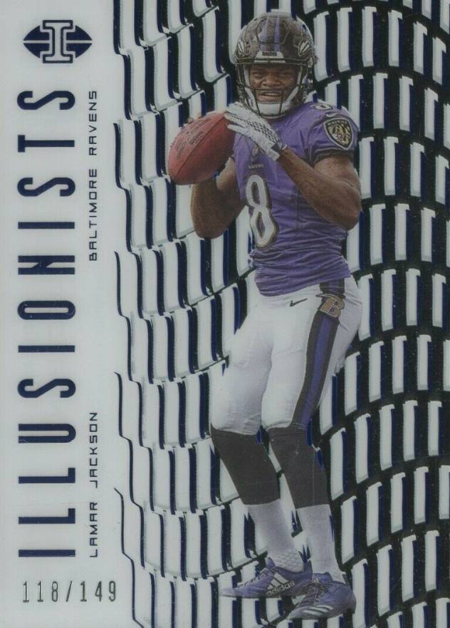 2018 Panini Illusions Illusionists Lamar Jackson #ILL-LJ Football Card