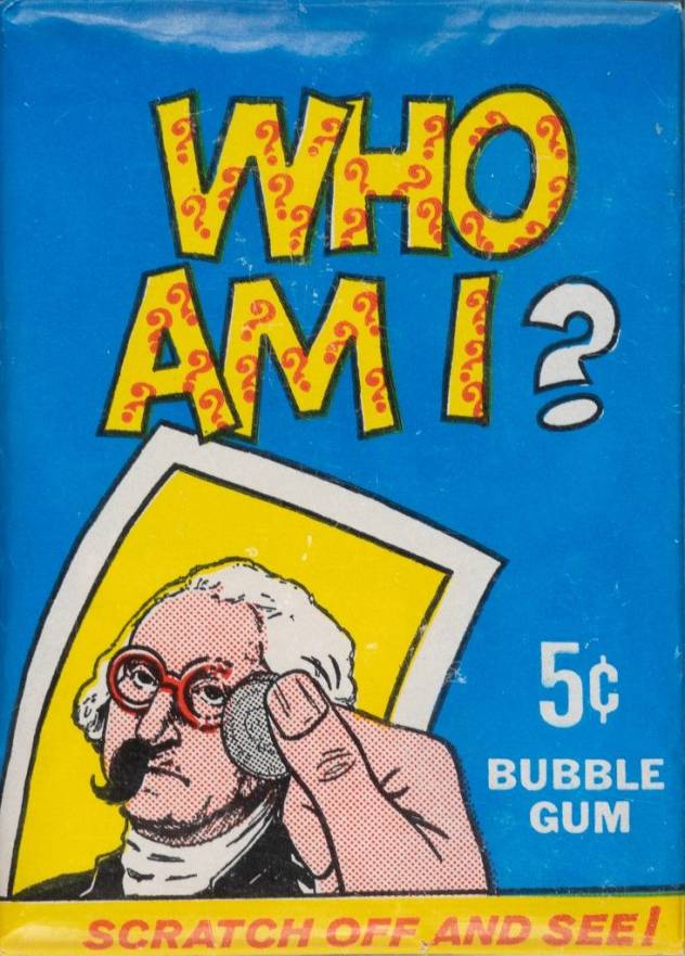 1967 Topps Who am I? Wax Pack #WP Baseball Card