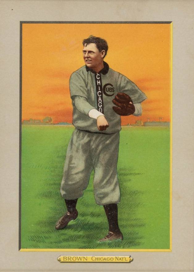 1911 Turkey Reds BROWN Chicago Nat'L #1 Baseball Card