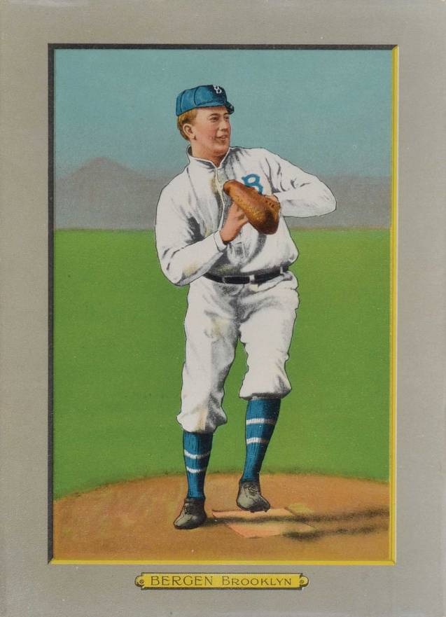 1911 Turkey Reds BERGEN, Brooklyn #2 Baseball Card