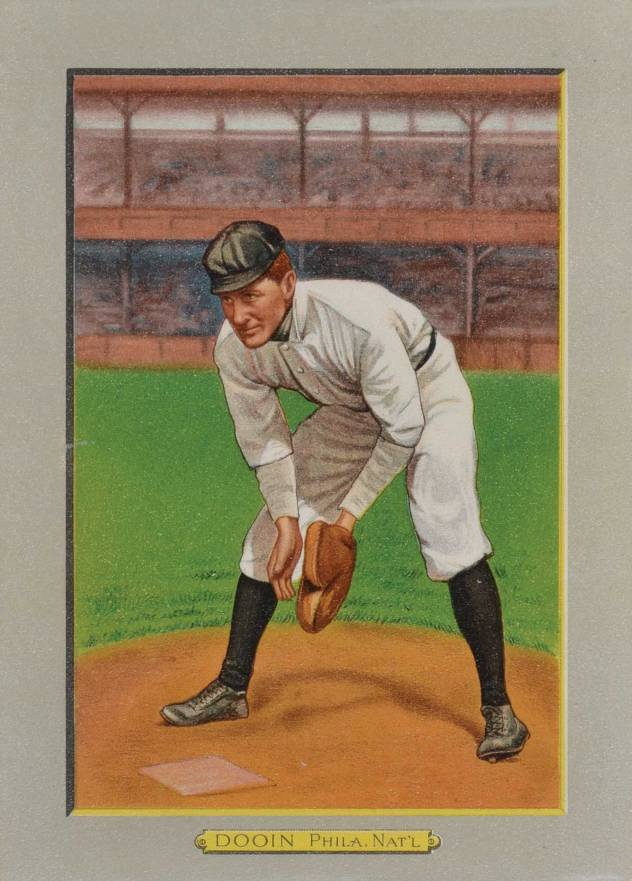 1911 Turkey Reds DOOIN, Phila. Nat'L #14 Baseball Card