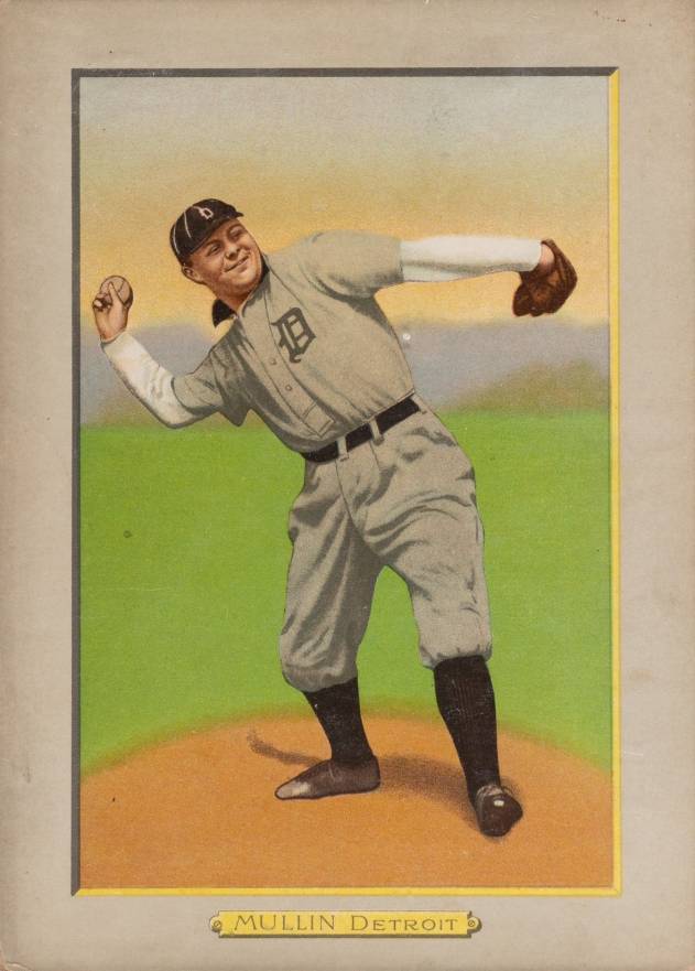 1911 Turkey Reds MULLIN, Detroit #30 Baseball Card