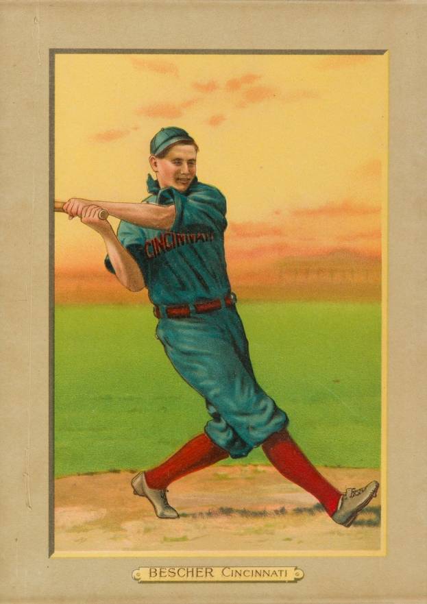 1911 Turkey Reds BESCHER, Cincinnati #81 Baseball Card