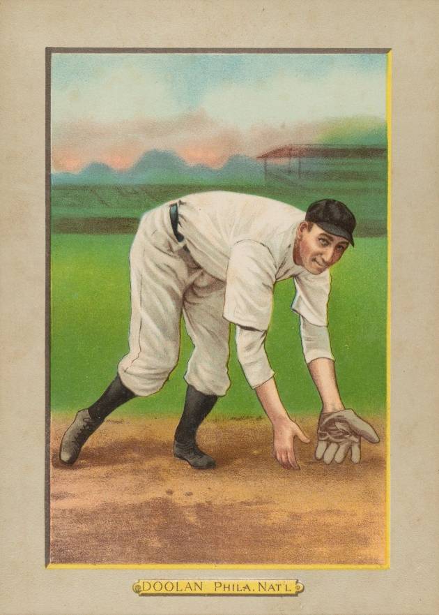 1911 Turkey Reds DOOLAN, Phila. Nat'L #90B Baseball Card