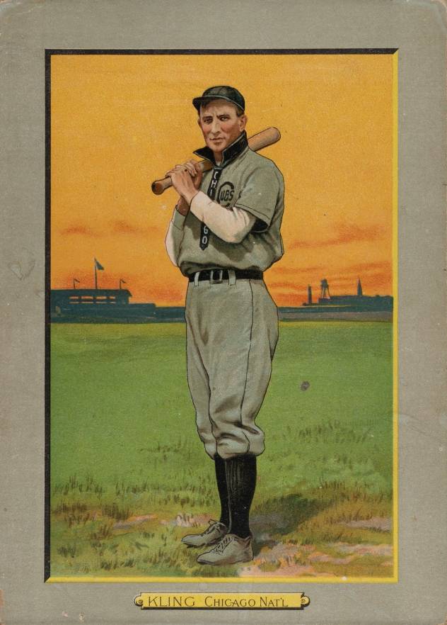 1911 Turkey Reds Johnny Kling #102 Baseball Card