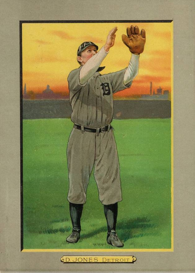 1911 Turkey Reds D. JONES, Detroit #100 Baseball Card