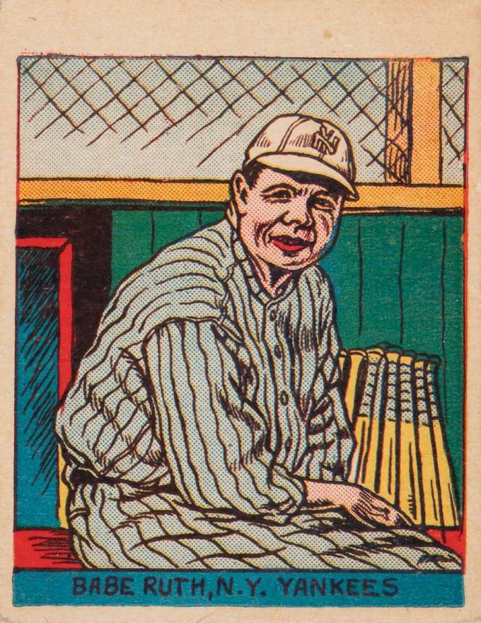 1933 Eclipse Import Babe Ruth #402 Baseball Card