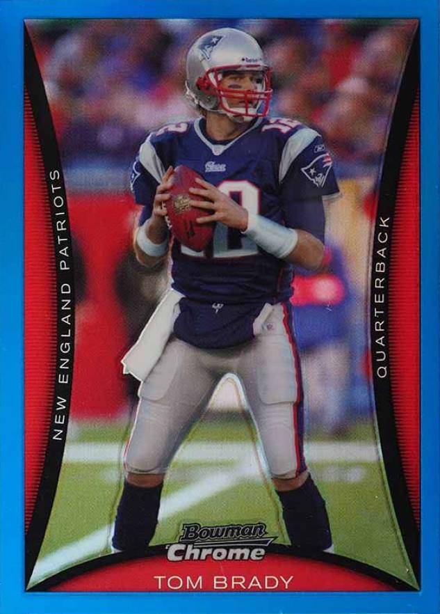 2008 Bowman Chrome Tom Brady #BC112 Football Card