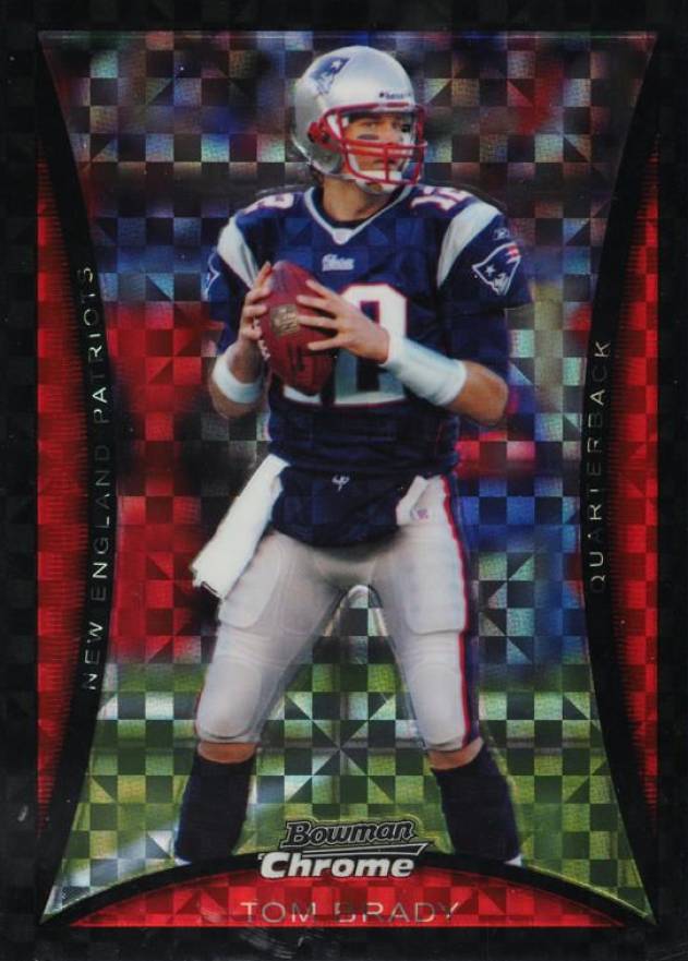 2008 Bowman Chrome Tom Brady #BC112 Football Card