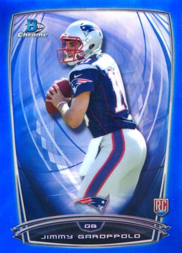 2014 Bowman Chrome  Jimmy Garoppolo #175 Football Card