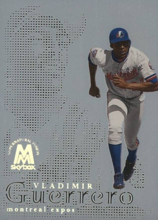 1999 Skybox Molten Metal Fusion Vladimir Guerrero #49F Baseball Card