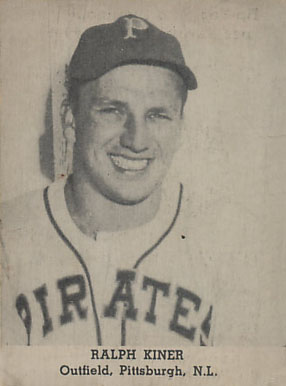 1947 Tip Top Bread Ralph Kiner # Baseball Card