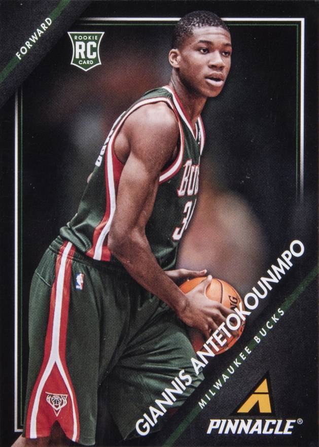 2013 Panini Pinnacle Giannis Antetokounmpo #5 Basketball Card