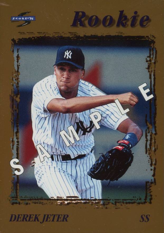 1996 Score Dugout Collection Derek Jeter #240 Baseball Card