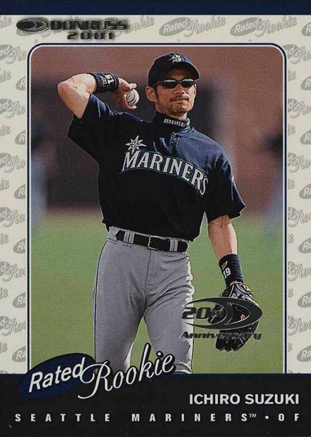 2001 Donruss Ichiro Suzuki #195 Baseball Card