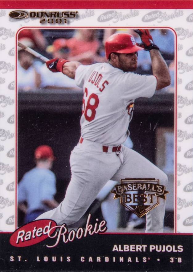 2001 Donruss Albert Pujols #156 Baseball Card