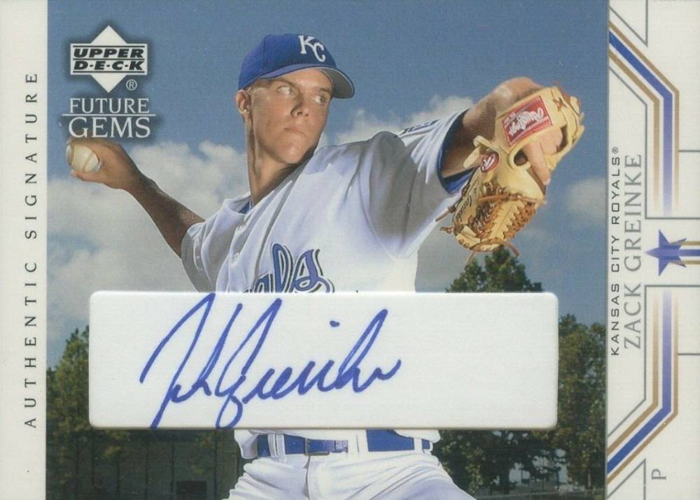 2002 Upper Deck Prospect Premieres Zack Greinke #93 Baseball Card