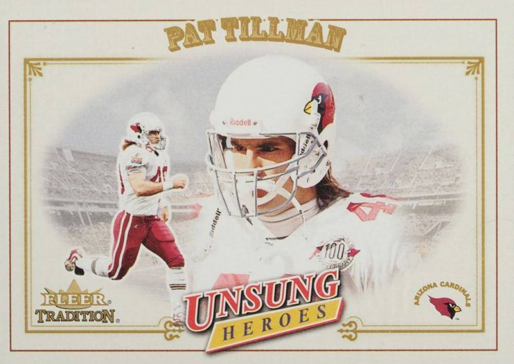 2001 Fleer Pat Tillman #325 Football Card