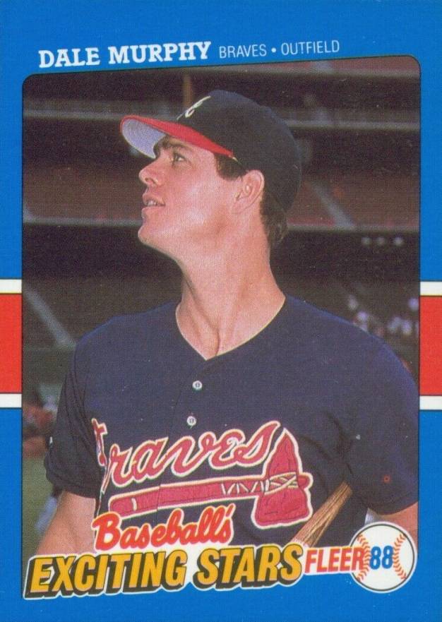 1988 Fleer Exciting Stars Dale Murphy #28 Baseball Card