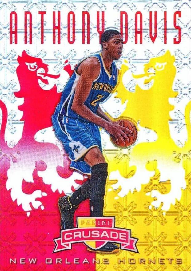 2012 Panini Crusade Prizm Anthony Davis #2 Basketball Card
