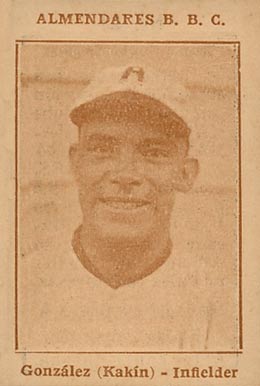 1923 Tomas Gutierrez Kakin Gonzalez #23 Baseball Card