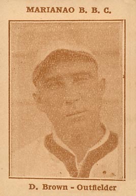 1923 Tomas Gutierrez Don Brown #41 Baseball Card