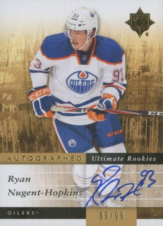 2011 Ultimate Collection Ryan Nugent-Hopkins #121 Hockey Card