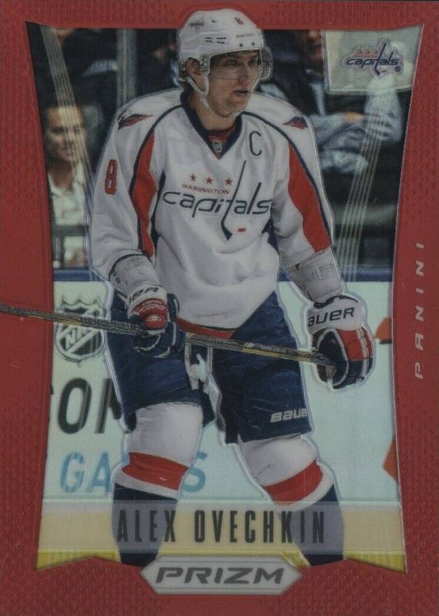 2012 Panini Rookie Anthology Prizm Alex Ovechkin #50 Hockey Card