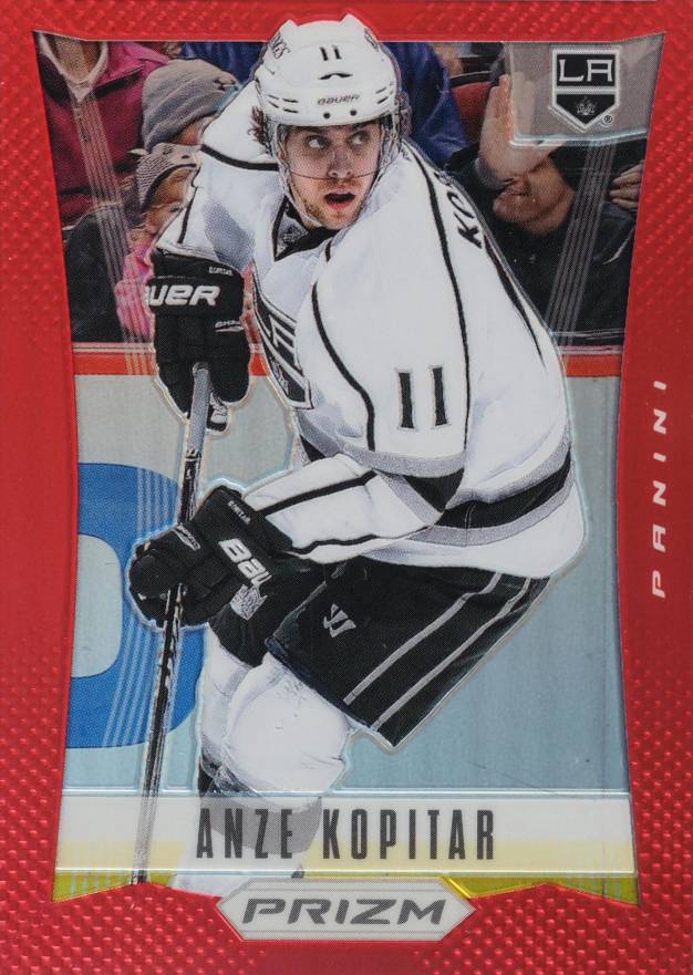 2012 Panini Rookie Anthology Prizm Anze Kopitar #22 Hockey Card