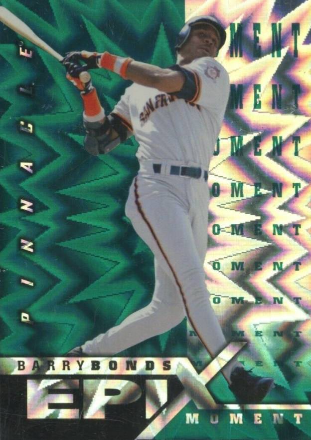 1998 Zenith Epix Barry Bonds #E22 Baseball Card