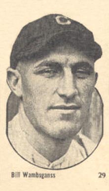 1923 Maple Crispette Bill Wambsganss #29 Baseball Card