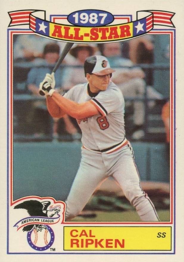 1988 Topps All-Star Glossy Set of 22 Cal Ripken Jr. #5 Baseball Card