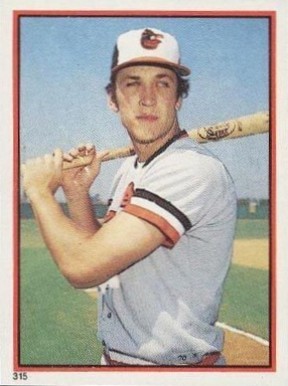 1983 O-Pee-Chee Stickers Cal Ripken Jr. #315 Baseball Card