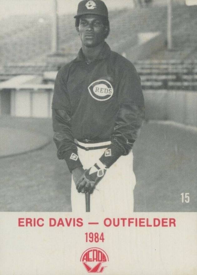 1984 Rock's Wichita Aeros Eric Davis #15 Baseball Card