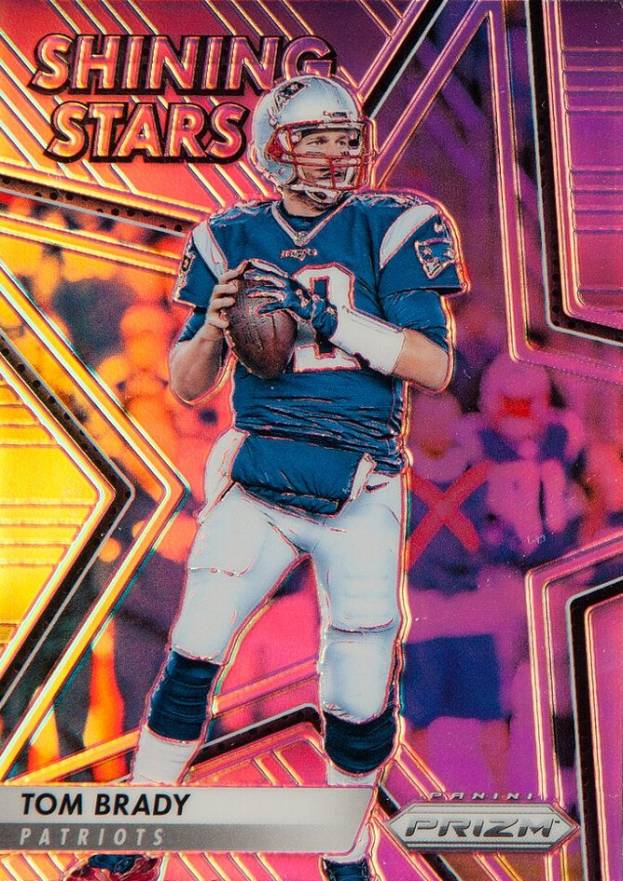 2016 Panini Prizm Shining Stars Tom Brady #8 Football Card