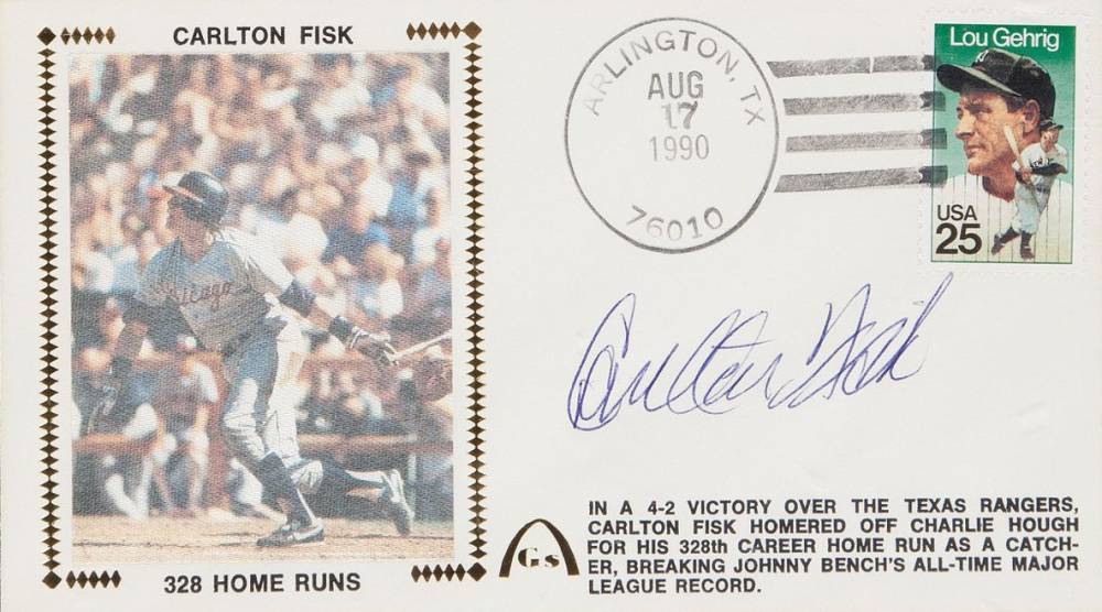 1999 Hall of Fame Autographs Carlton Fisk # Baseball Card