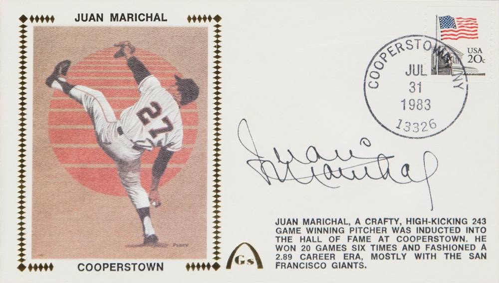 1999 Hall of Fame Autographs Juan Marichal # Baseball Card