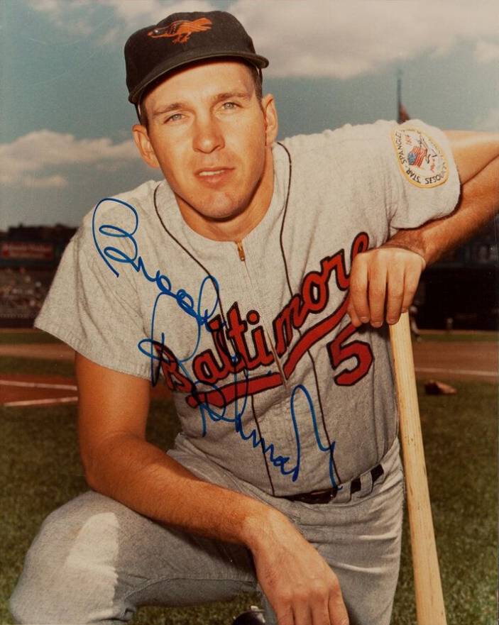 1999 Hall of Fame Autographs Brooks Robinson # Baseball Card