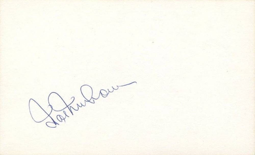 1999 Hall of Fame Autographs Hal Newhouser # Baseball Card