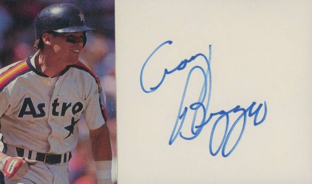 1999 Hall of Fame Autographs Craig Biggio # Baseball Card