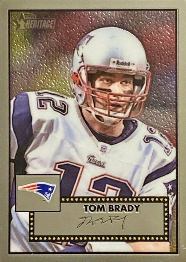 2006 Topps Heritage Chrome  Tom Brady #THC62 Football Card